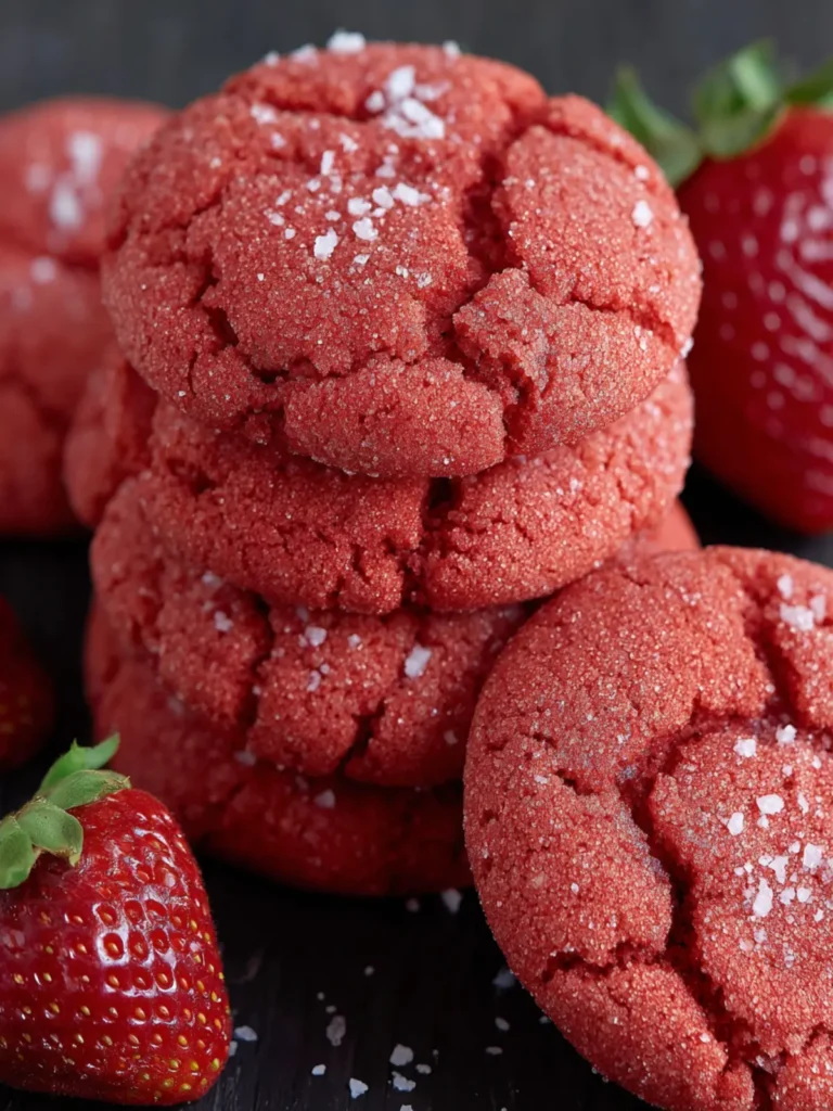 Strawberry Flavored Sugar Cookies First Image