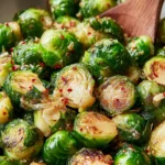 Irresistible Sautéed Brussels Sprouts Recipe for Flavor Lovers First Image