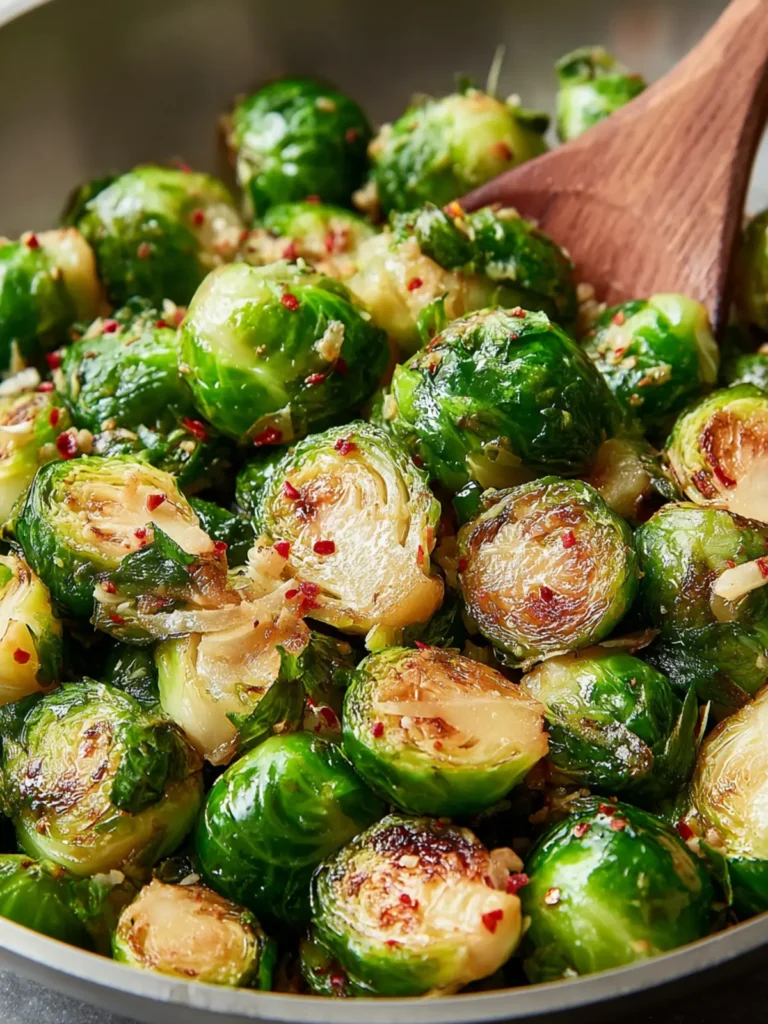 Irresistible Sautéed Brussels Sprouts Recipe for Flavor Lovers First Image