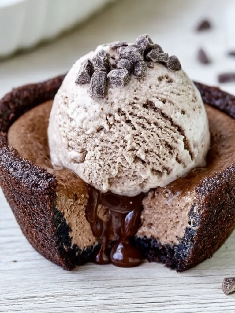 Rich Chocolate Ice Cream Pie First Image