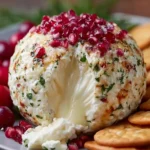 Fancy Christmas Cheese Ball First Image