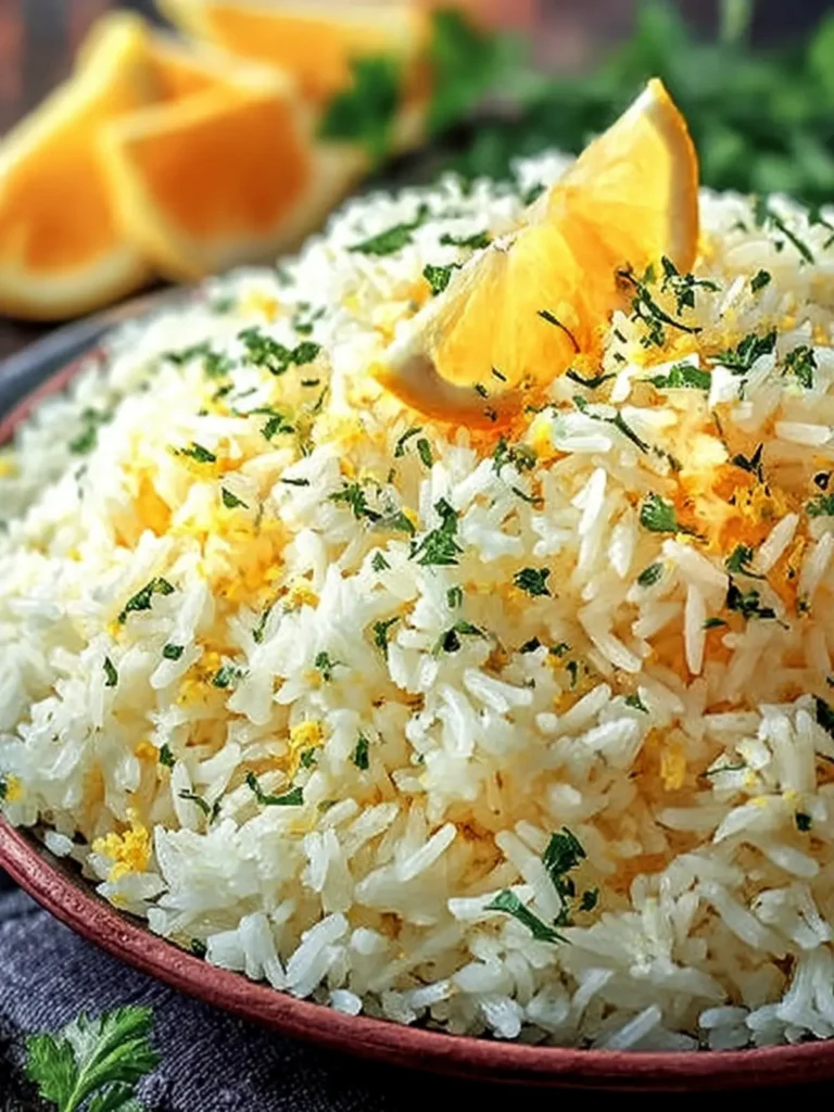 Lemon Herb Rice Dish First Image