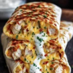 Cheesy Chicken Quesadilla Wraps First Image