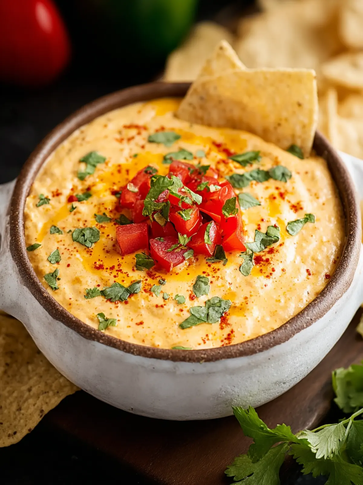 Creamy High Protein Cottage Cheese Queso Dip Recipe First Image