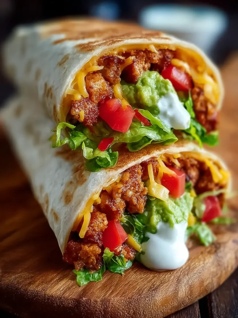 10-Minute Vegan Burrito Wraps First Image