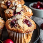 Irresistible Almond Cherry Muffins Recipe to Savor Today First Image