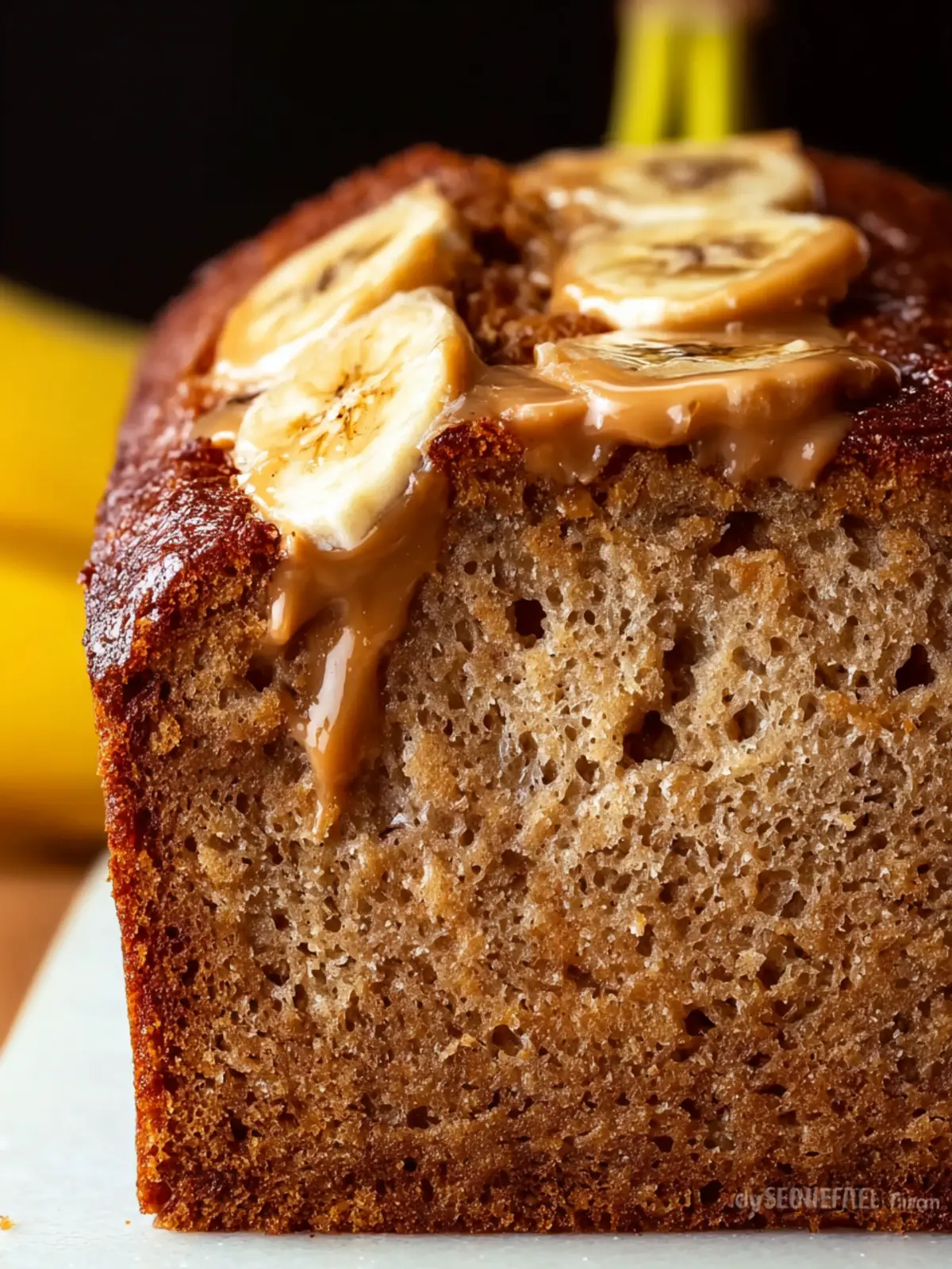 Peanut Butter Banana Bread First Image