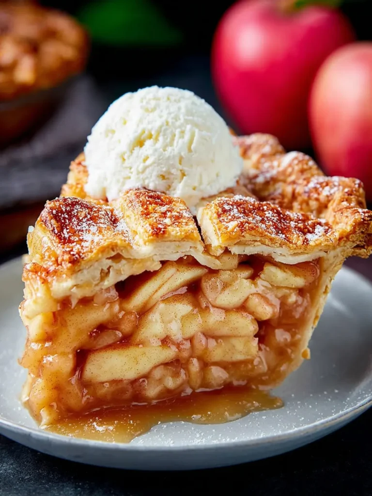 Classic Double-Crust Apple Pie Recipe First Image