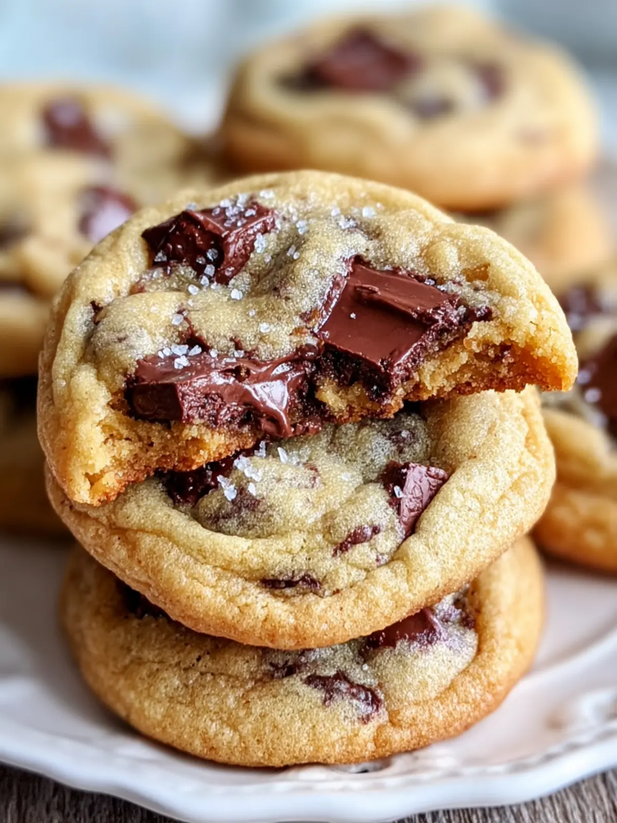 Irresistible Chocolate Chunk Cookies: Warm, Gooey Perfection First Image