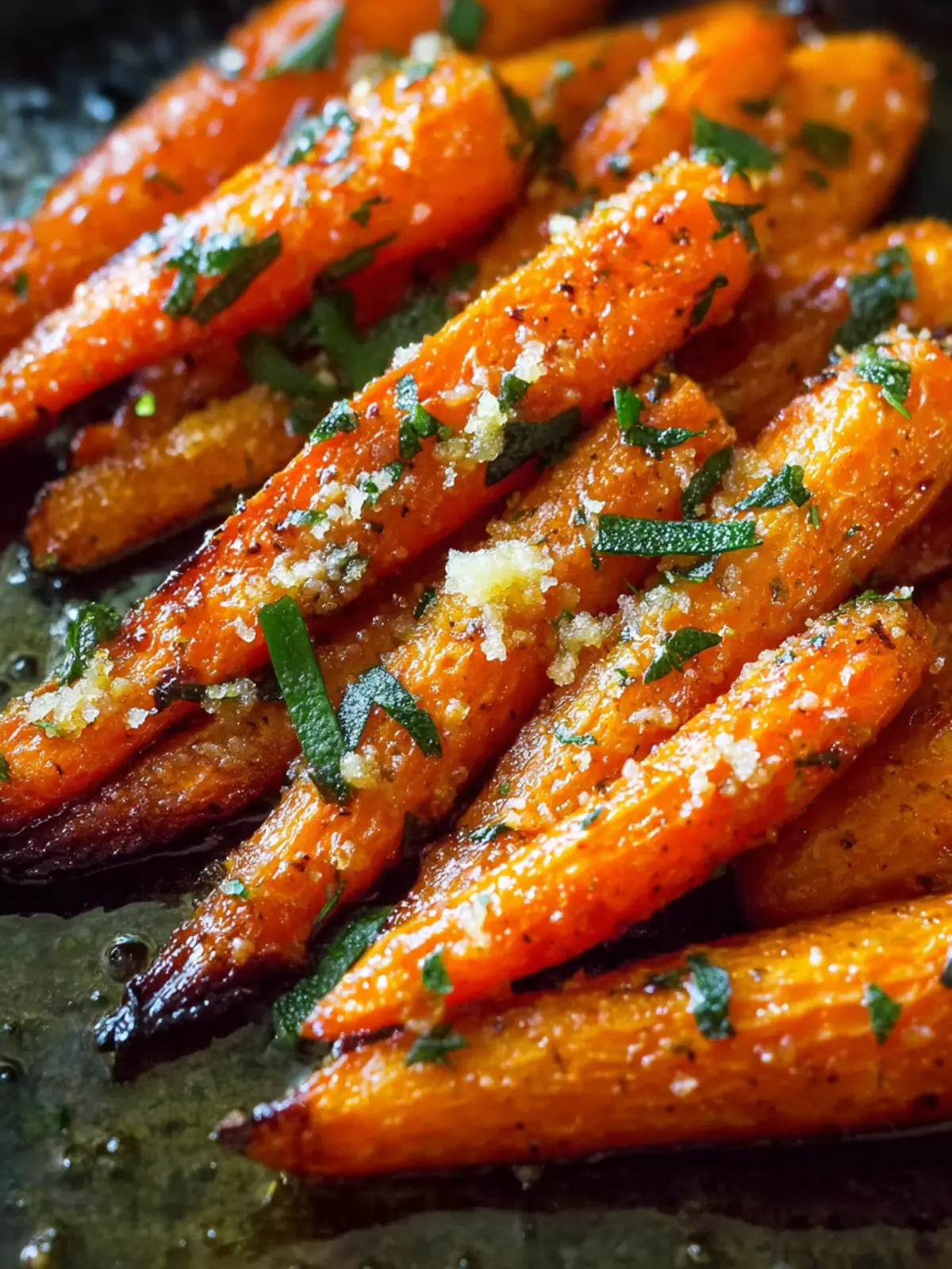Parmesan Garlic Roasted Carrots – Easy Side Dish First Image