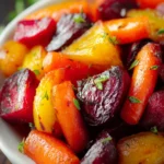Honey Roasted Beets and Carrots – Sweet & Simple First Image