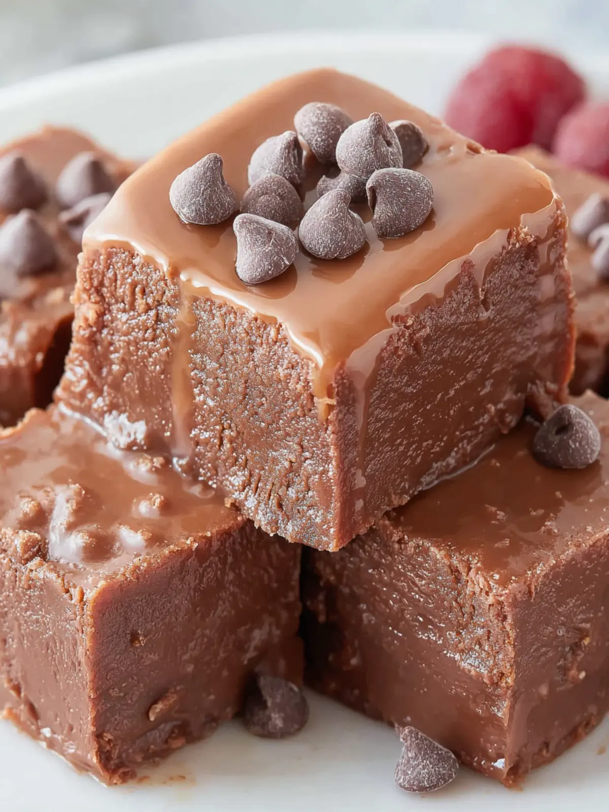 Easy Homemade Chocolate Fudge First Image