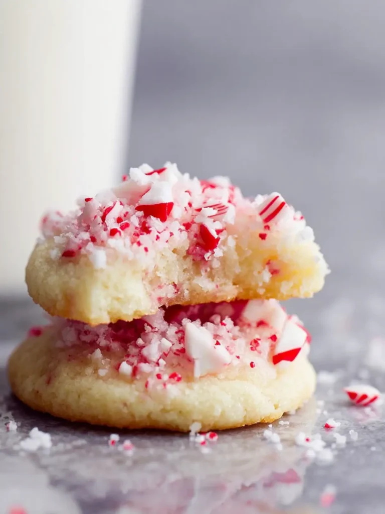 Peppermint Sugar Cookies First Image