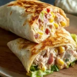 Healthy Tuna Melt Wrap Recipe, Easy 10 Minute Lunch First Image