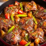 Brown Stew Chicken Recipe First Image