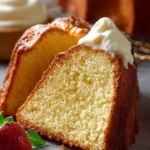 Sour Cream Pound Cake Recipe First Image