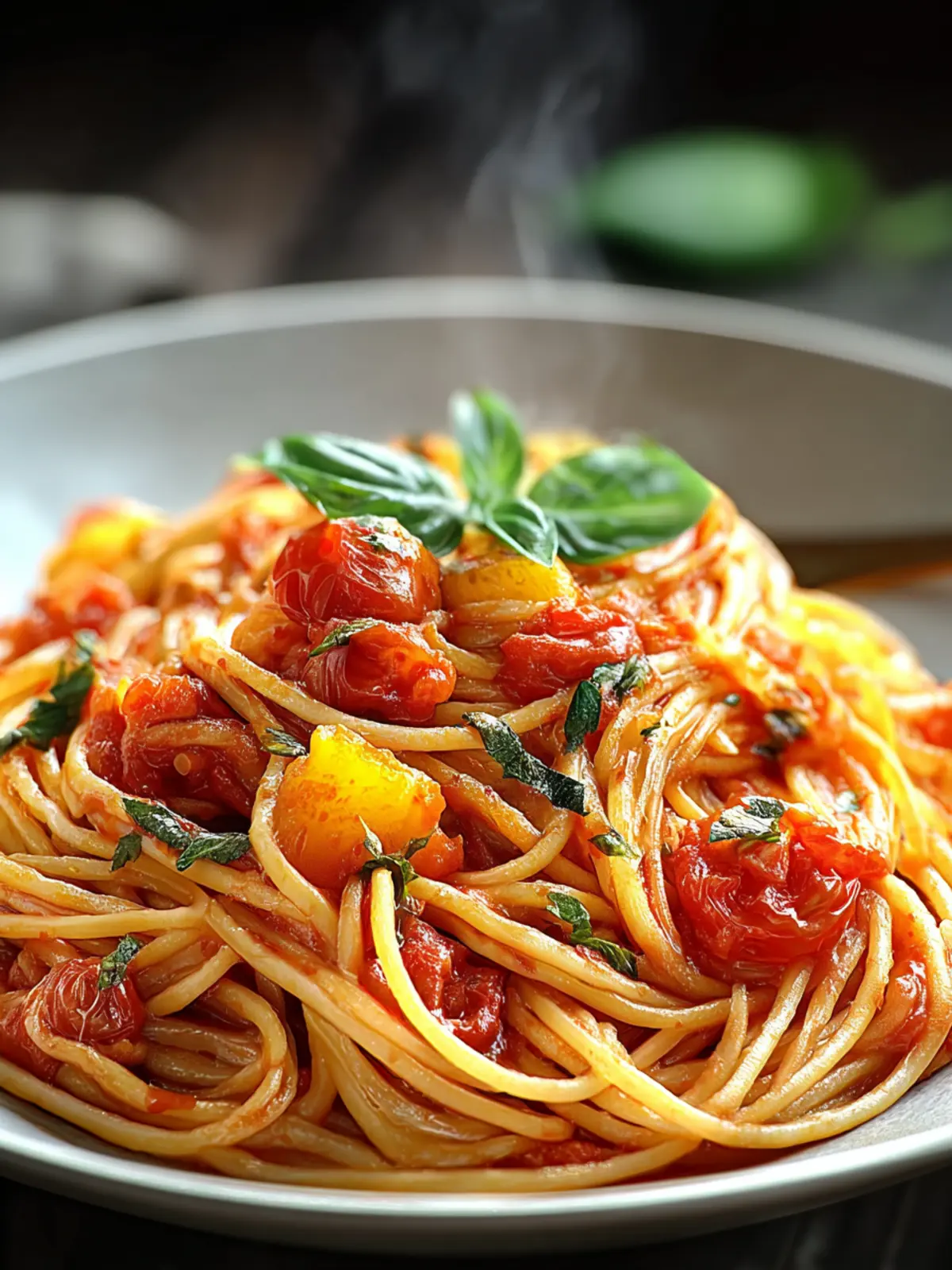 Delicious Healthy Spaghetti Recipe for Family Dinners First Image
