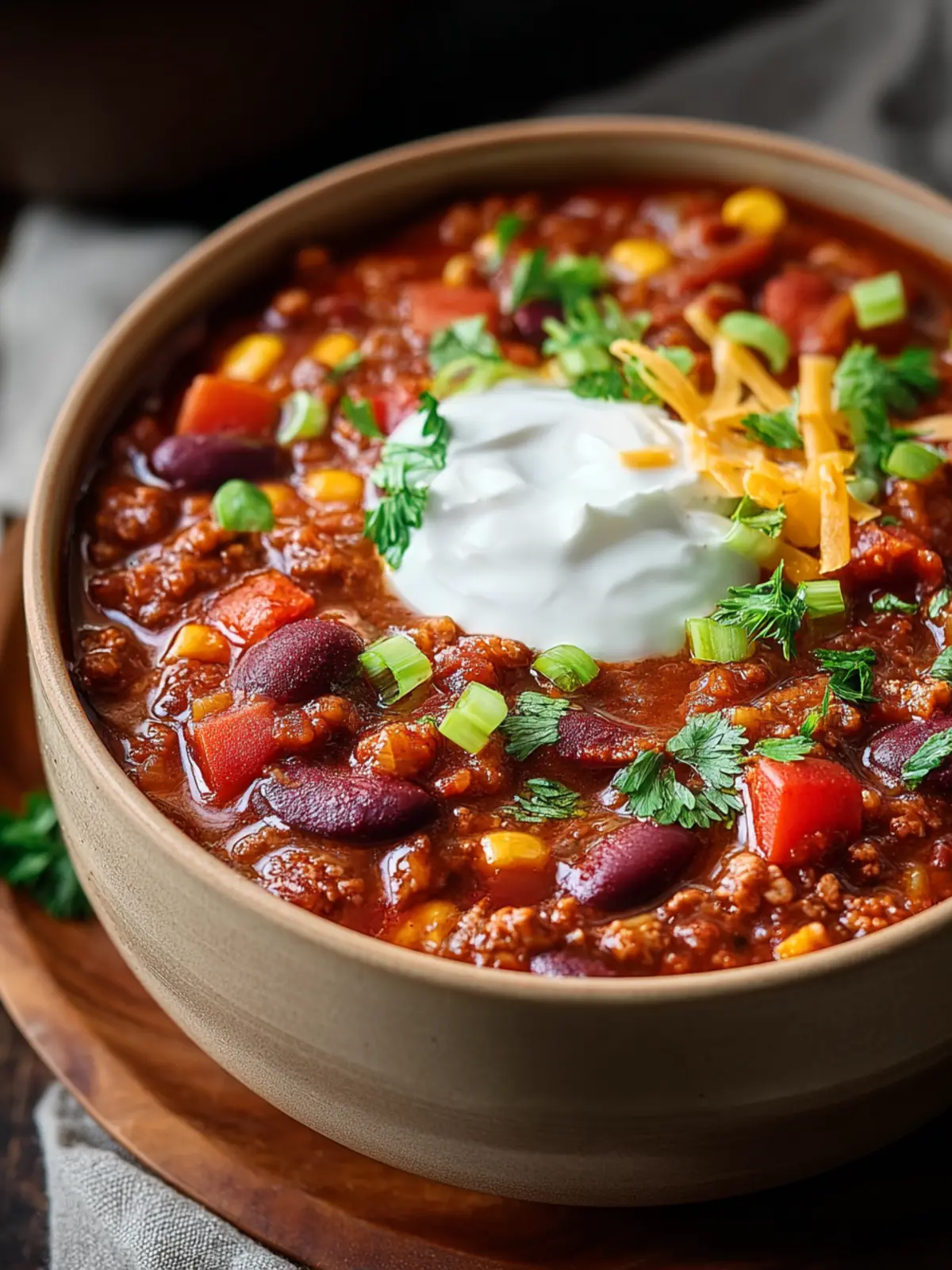 Hearty Vegetarian Chili: A Comforting 30-Minute Recipe First Image