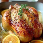 Flavorful Roasted Orange Chicken - Succulent Recipes Delight First Image