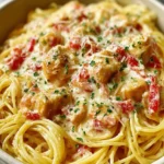 Irresistible CrockPot Chicken Spaghetti for Cozy Family Nights First Image