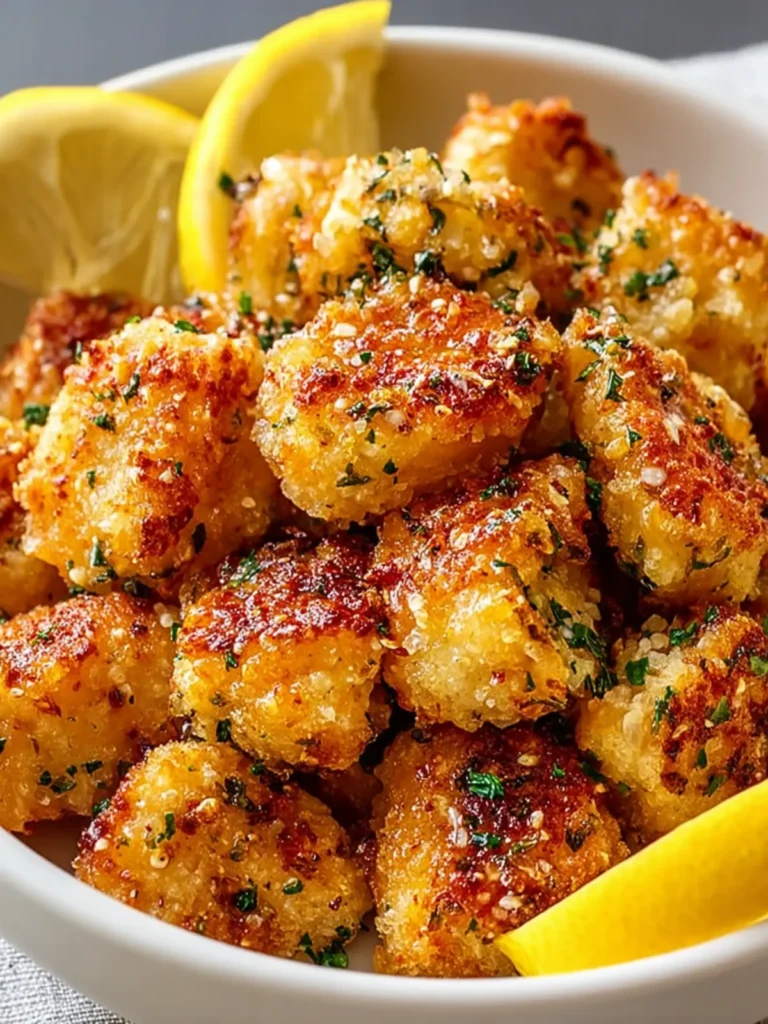 Air Fryer Lemon Chicken Bites Recipe First Image