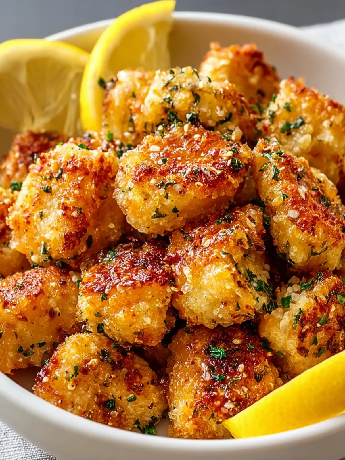 Air Fryer Lemon Chicken Bites Recipe First Image