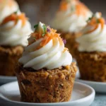 Healthy Carrot Cake Cupcakes: Delicious and Moist First Image