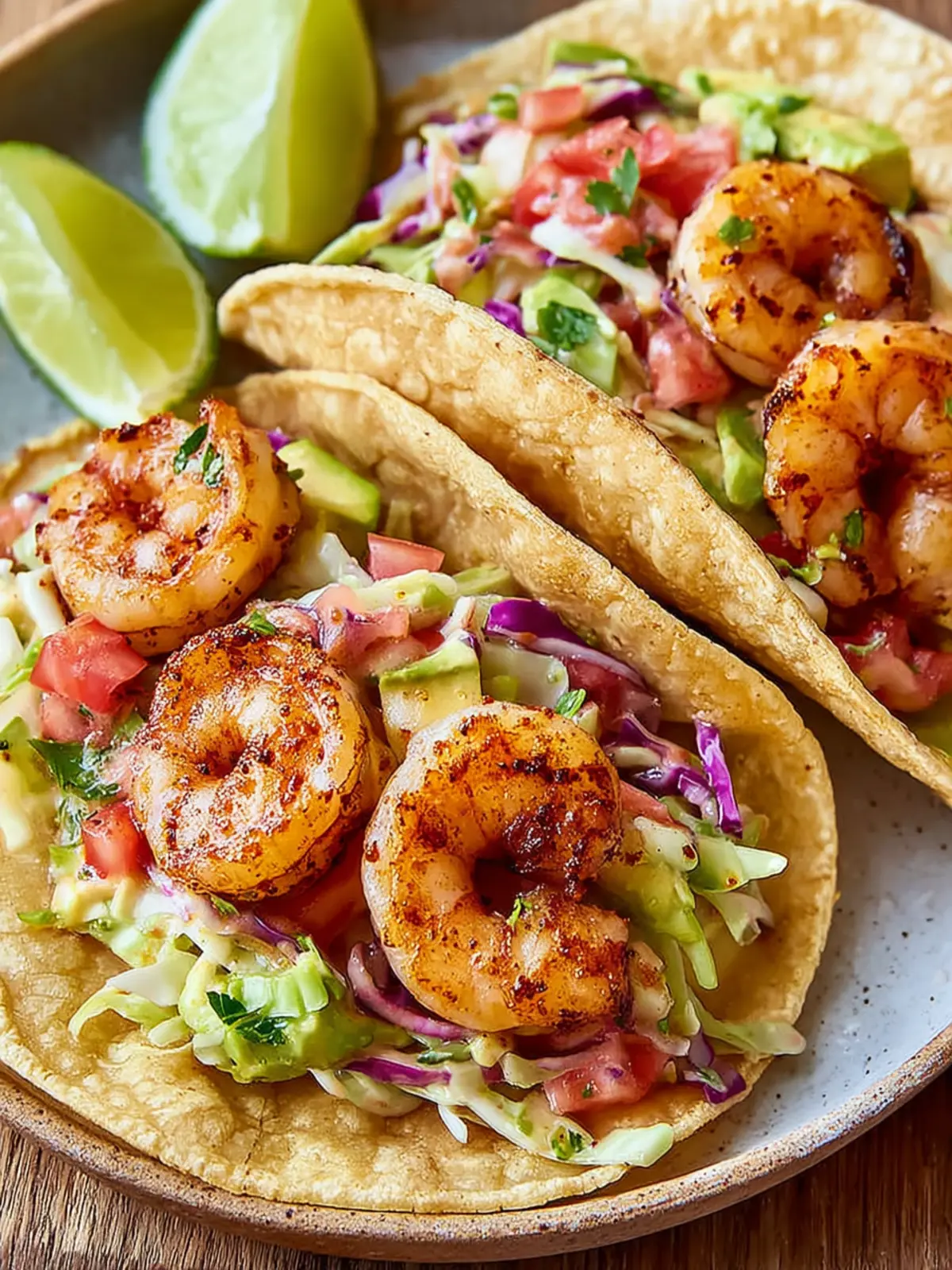 Irresistible Shrimp Tacos with Cabbage Slaw Recipe First Image