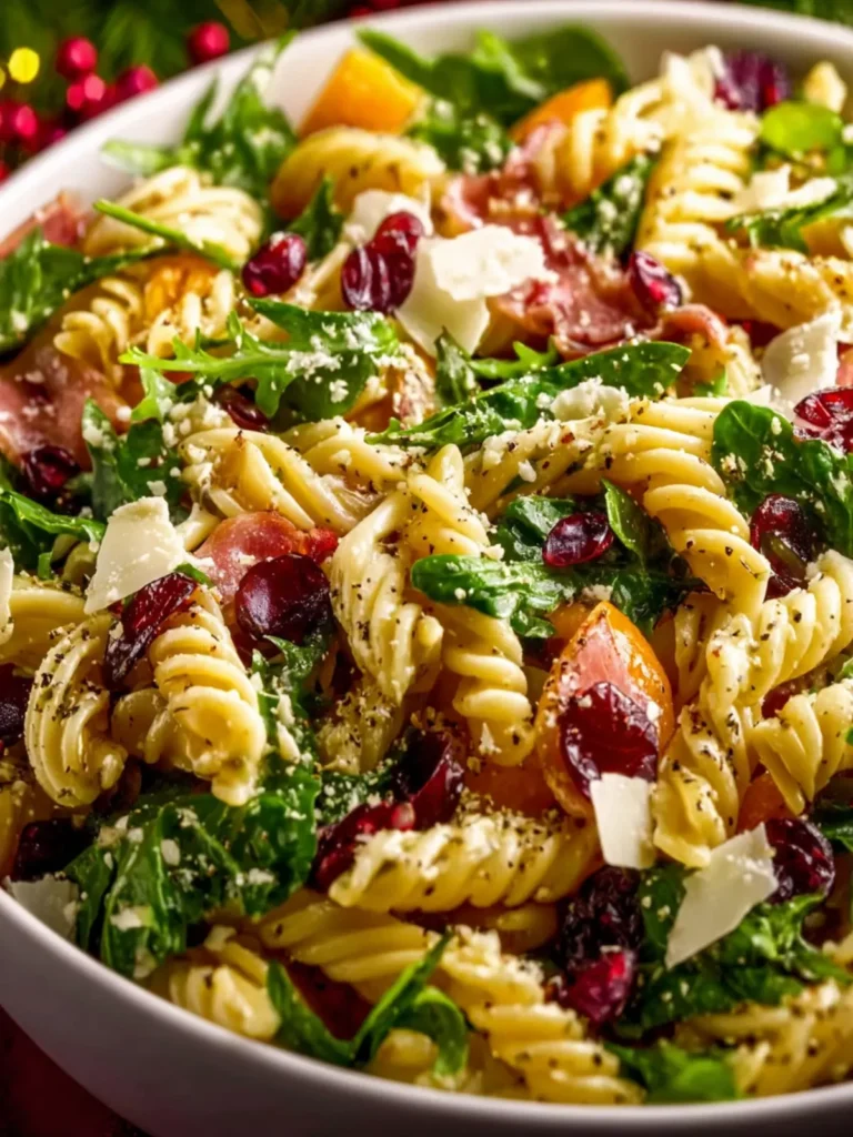 Delicious Christmas Pasta Salad to Festively Elevate Your Feast First Image