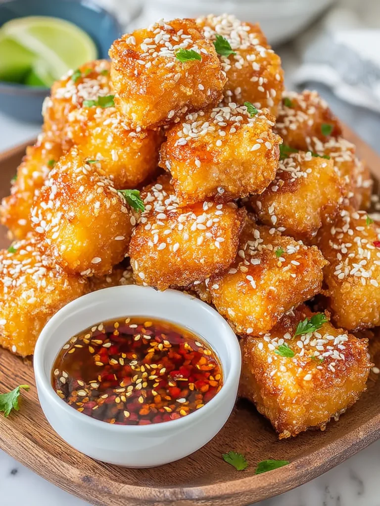 Irresistible Crispy Sesame Tofu Nuggets Recipe to Try First Image