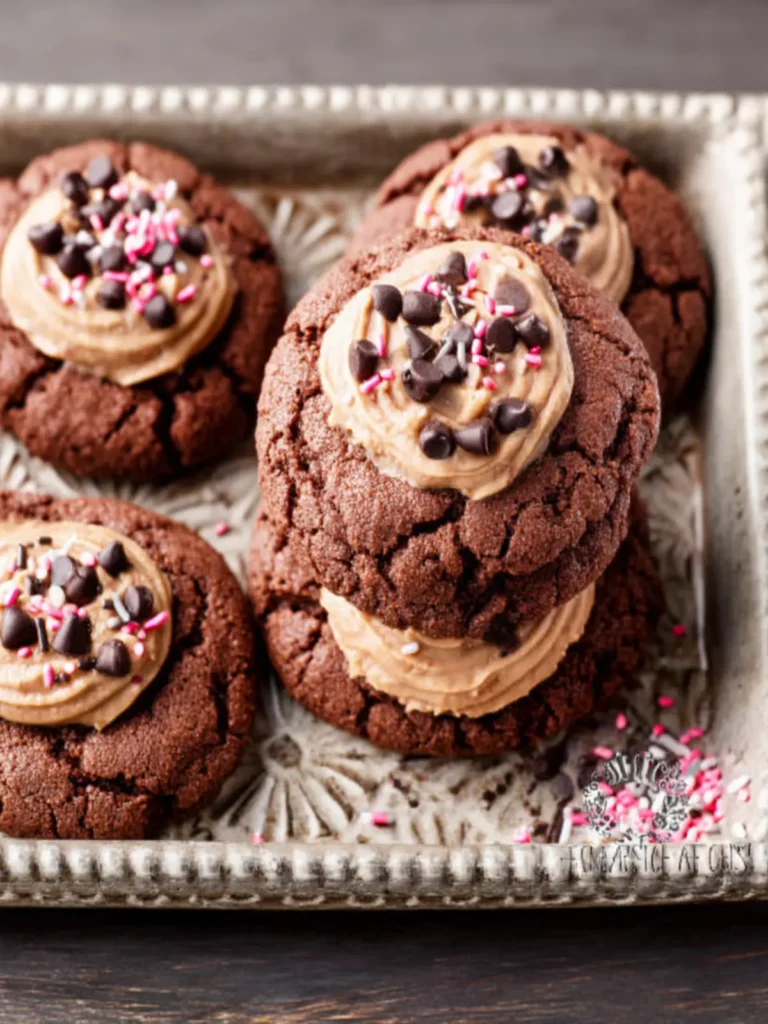 Soft Chocolate Sugar Cookies First Image