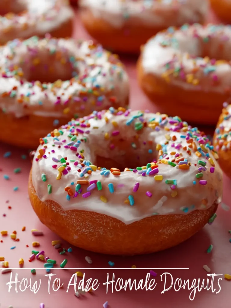 How to Make Homemade Doughnuts First Image