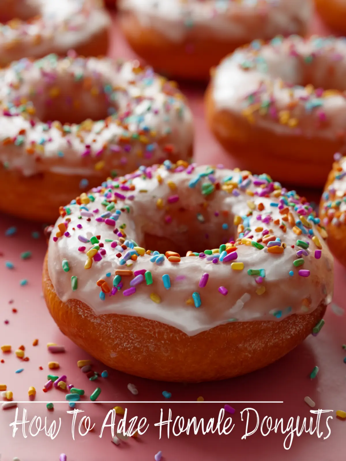 How to Make Homemade Doughnuts First Image