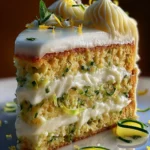 Lemon Zucchini Cake with Cream Cheese Frosting – Moist & Zesty First Image