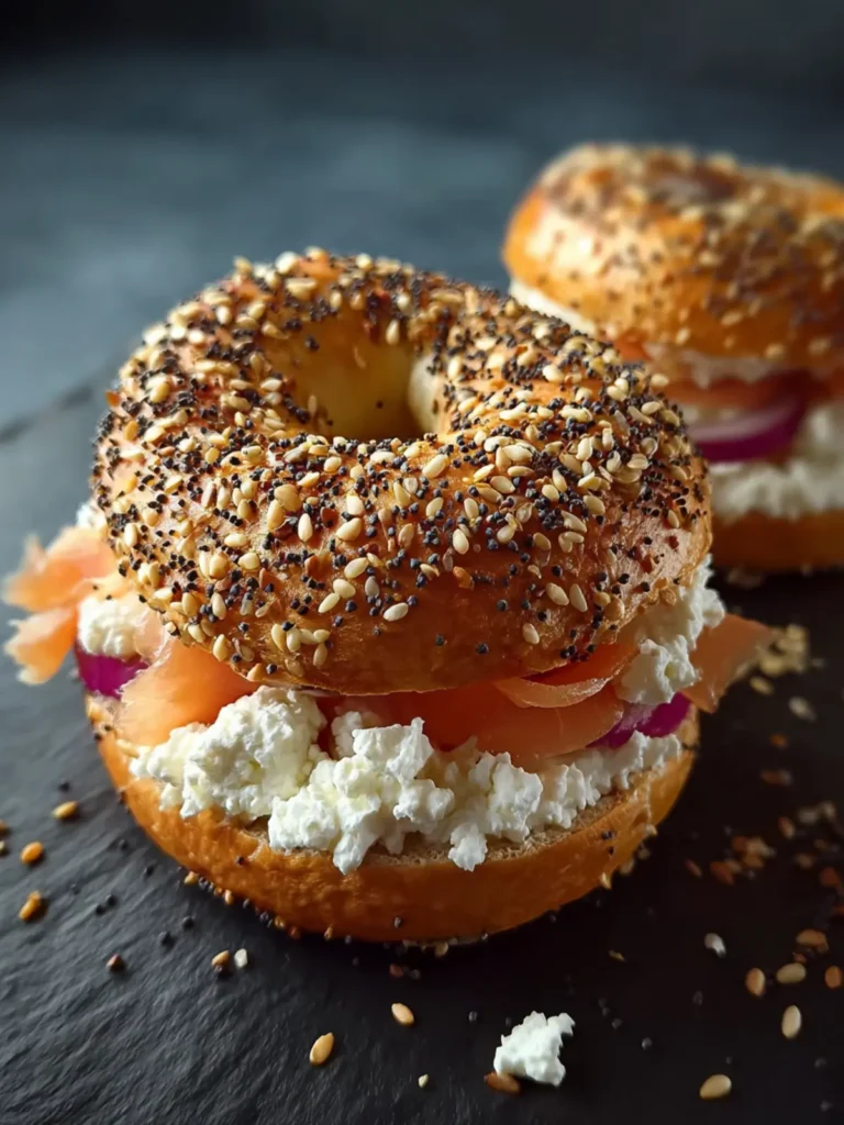 Quick and Easy Protein Bagels with Cottage Cheese First Image