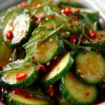 Spicy Asian-Style Cucumber Salad First Image