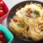 Easy Pasta with Yogurt Sauce First Image