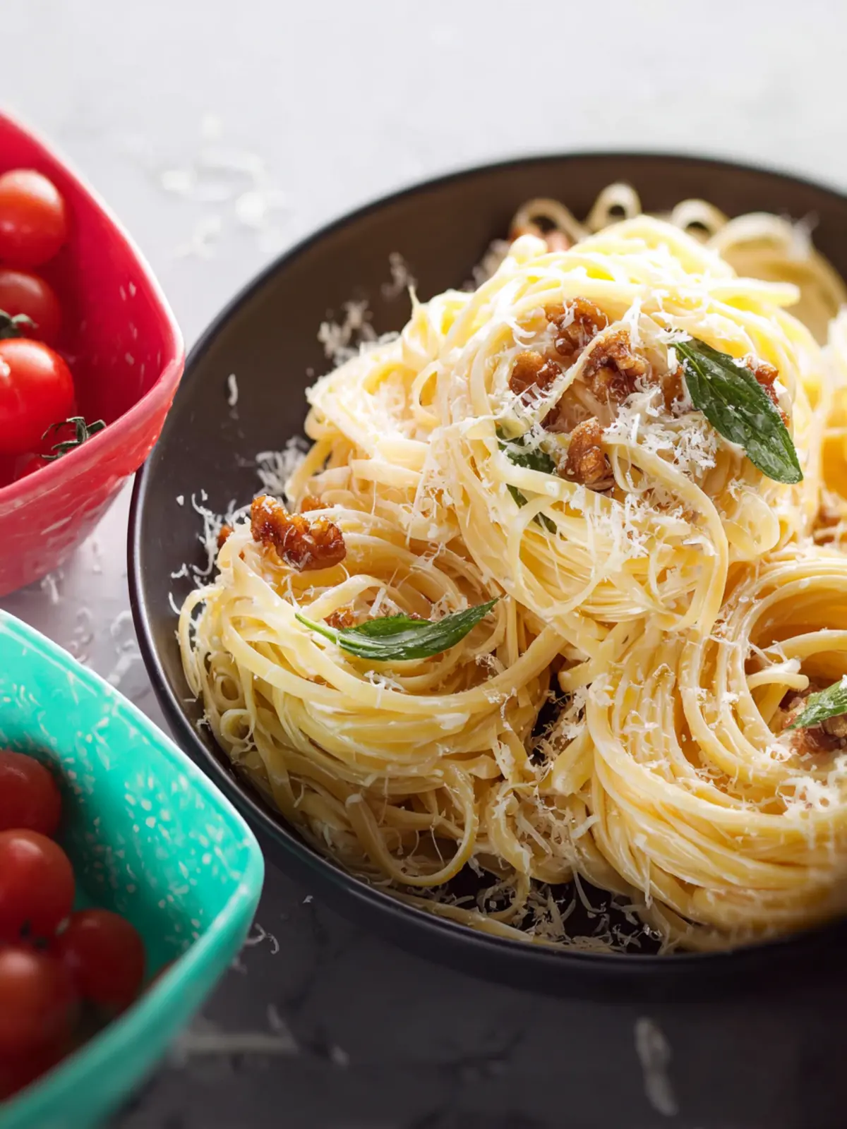 Easy Pasta with Yogurt Sauce First Image