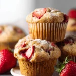 Gluten-Free & Vegan Strawberry Muffins First Image