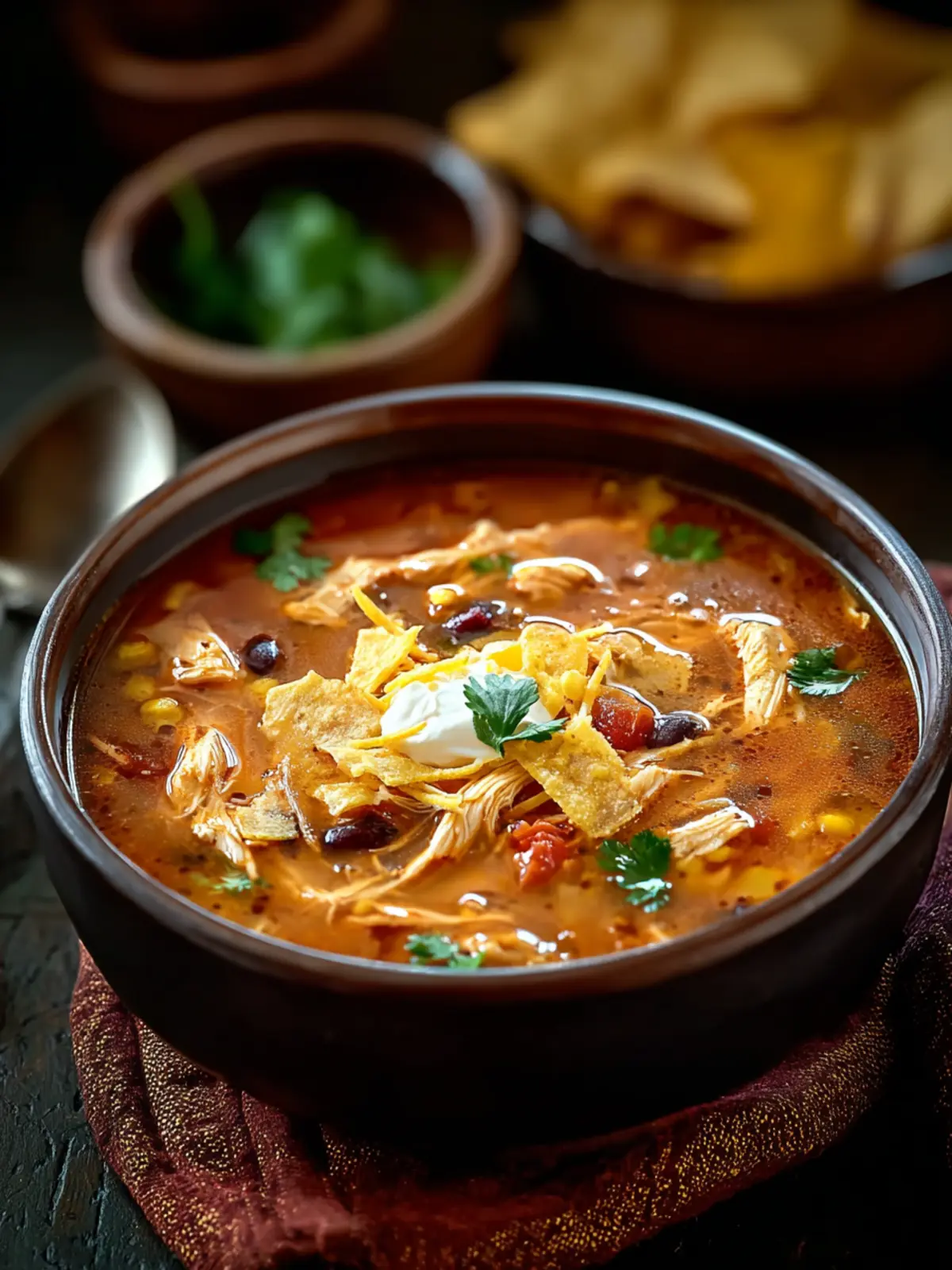 Crockpot Chicken Tortilla Soup: Cozy Comfort in 3 Delicious Ways First Image