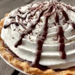 Whipped Chocolate Cream Pie First Image