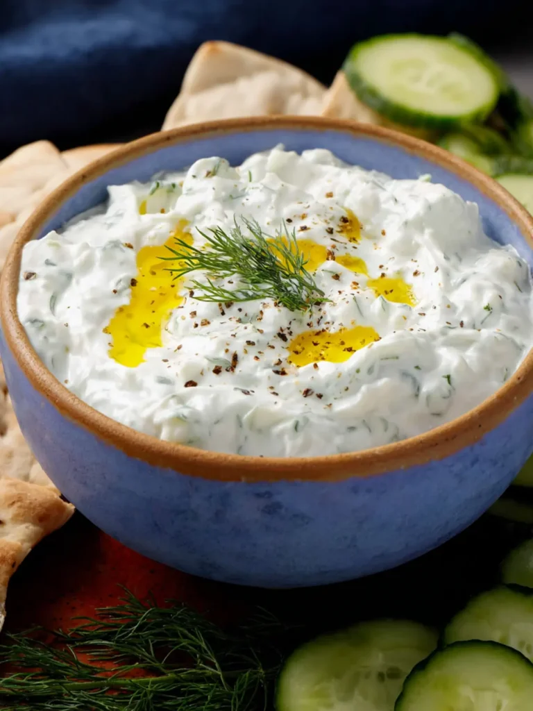 Small Batch Tzatziki Sauce First Image