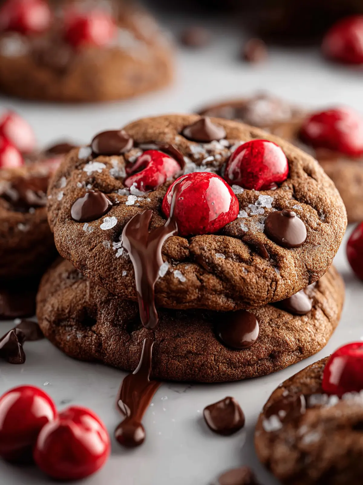 Irresistible Chocolate Cherry Cookies Recipe to Indulge First Image