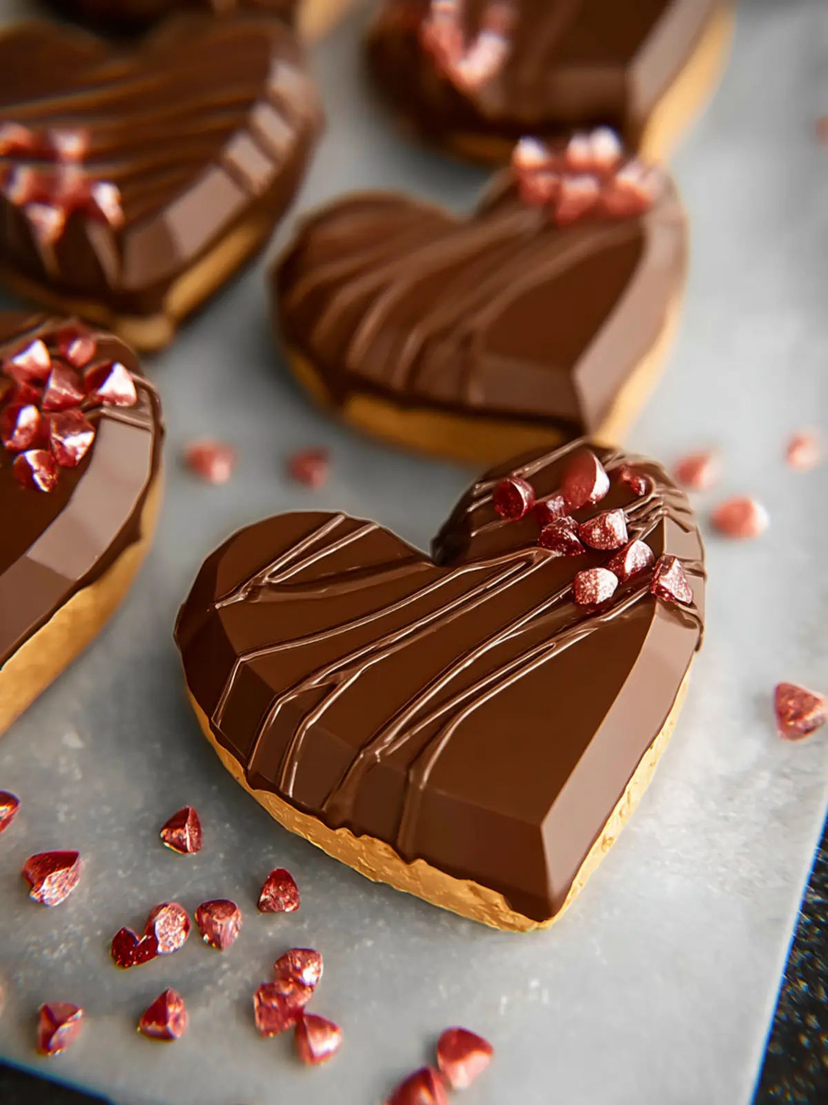 Copycat Reese’s Peanut Butter Hearts First Image