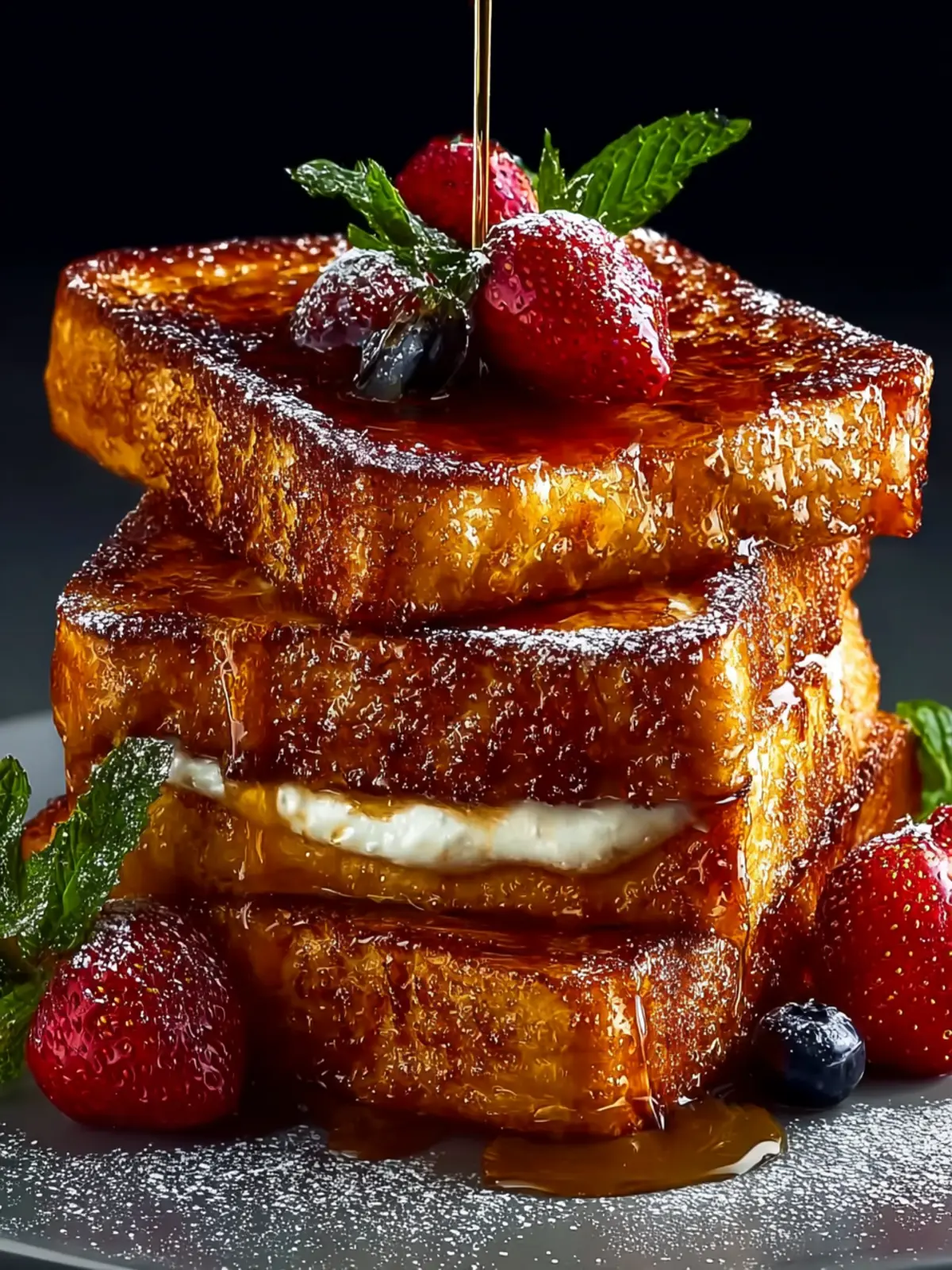 Creamy Burnt Sugar French Toast First Image