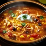 Comforting Crockpot Chicken Tortilla Soup You’ll Crave Daily First Image