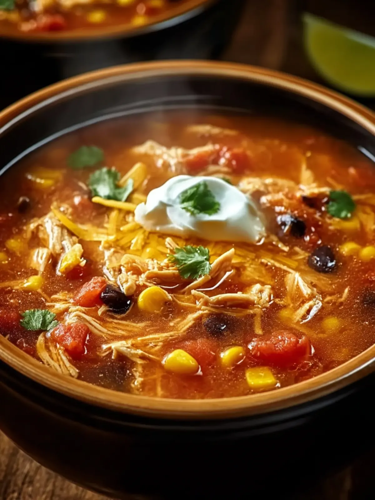 Comforting Crockpot Chicken Tortilla Soup You’ll Crave Daily First Image