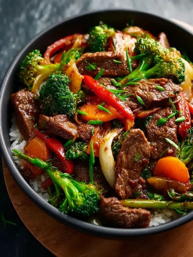 A Cozy Classic: Beef Stir Fry with Vegetables First Image