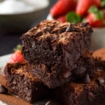 Cocoa Powder Brownies First Image