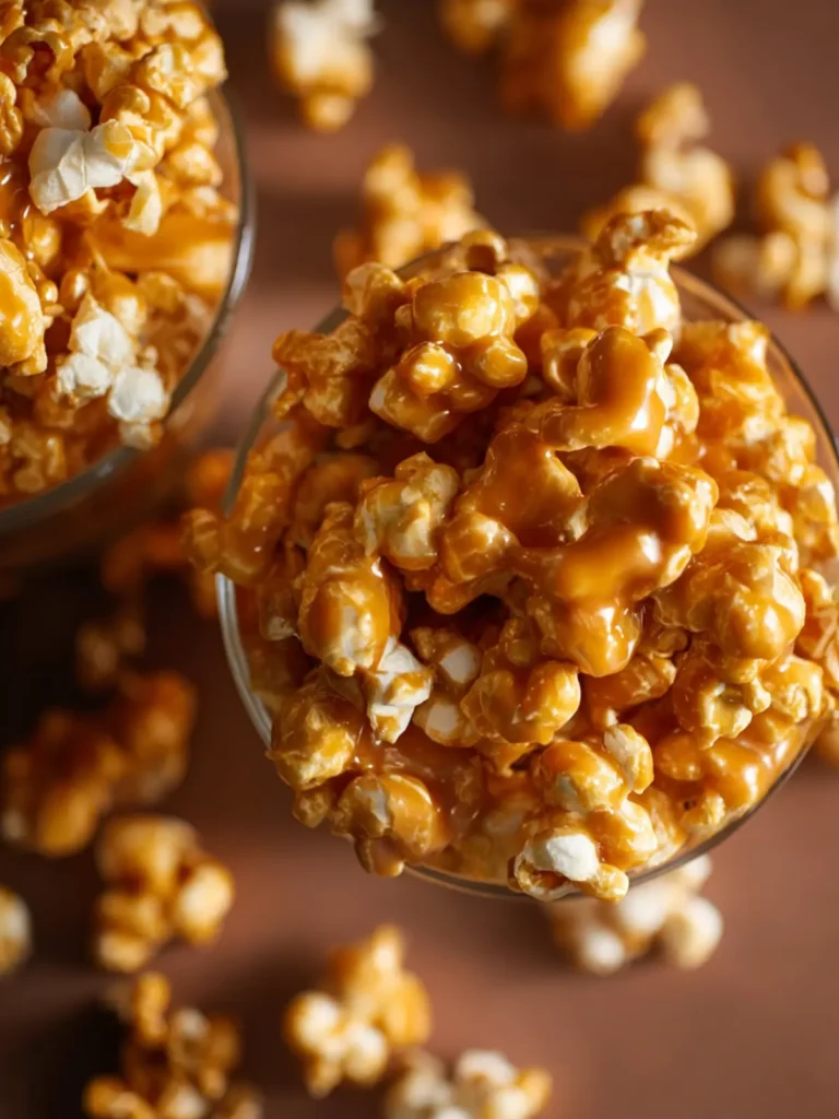 Homemade Caramel Popcorn First Image